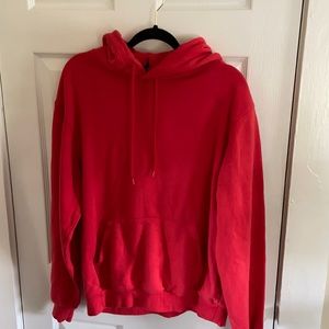 Red divide hoodie size medium!
